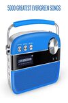 Saregama Carvaan Premium Hindi - Portable Music Player with 5000 Preloaded Songs, FM/BT/AUX (Cobalt Blue)-M00000002060