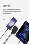 Belkin BoostCharge Hybrid Wall Charger 25W + Power Bank 5K, 2-in-1 Portable Charger, Portable Battery Charger w/USB-C Port & USB-A Port - Travel-Friendly, Dual-Port Charging Device - Black-M00000002045