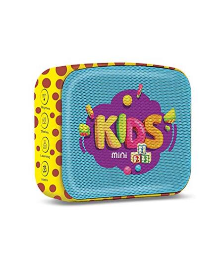 Carvaan Saregama Mini Kids - Pre-Loaded with Stories, Rhymes, Learnings, Mantras with Bluetooth/USB/Aux in-Out