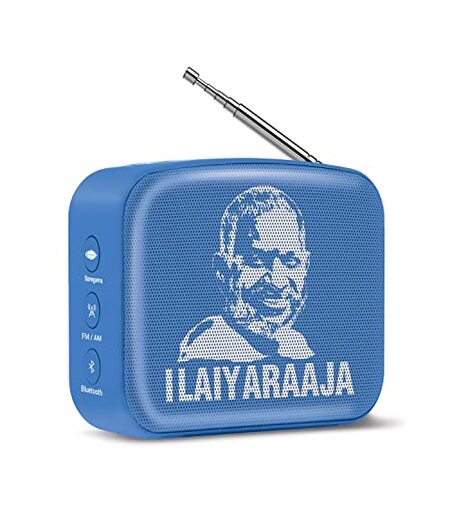 Saregama Carvaan Mini 2.0 Ilaiyaraaja- Music Player with 351 Pre-Loaded Ilaiyaraaja Songs, Bluetooth/FM/AM/AUX (Regal Blue)