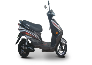 Okinawa Ridge100 Electric Scooter | Smart Scooter | 149 km | 45kmph | 5-6 hour charging | 3 Year Warranty - GRAY