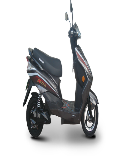 Okinawa Ridge100 Electric Scooter | Smart Scooter | 149 km | 45kmph | 5-6 hour charging | 3 Year Warranty - GRAY