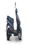 Okinawa Ridge+ Electric Scooter | With GPS | Smart Scooter | 81 km | 45kmph | 2-3 hour charging | 3 Year Warranty - Blue-M00000002126