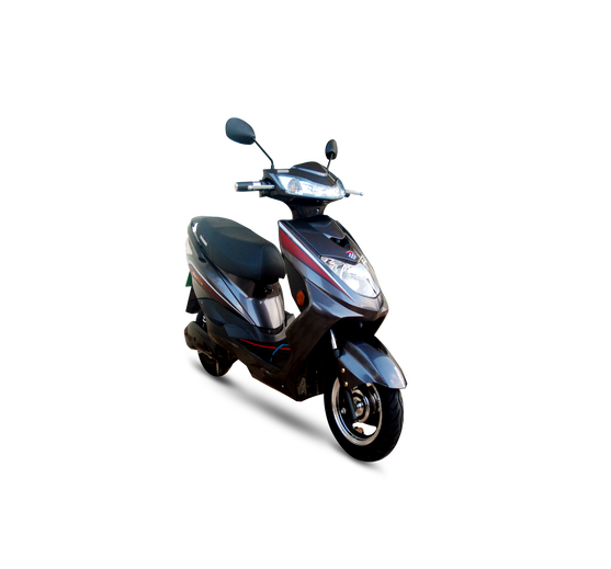 Okinawa Ridge+ Electric Scooter | With GPS | Smart Scooter | 81 km | 45kmph | 2-3 hour charging | 3 Year Warranty - Blue-M00000002126