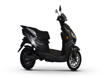 Okinawa iPraise+ Electric Scooter | Intelligent Scooter | 137 km | 56kmph | 4-5 hour charging | 3 Year Warranty - LIQUID METAL