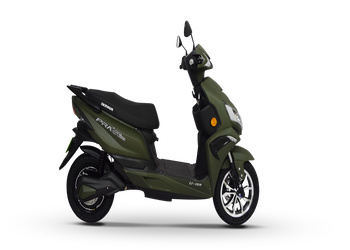 Okinawa iPraise Pro Electric Scooter | Electric Swag | 137 km | 56kmph | 4-5 hour charging | 3 Year Warranty - OLIVE GREEN