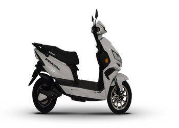 Okinawa iPraise Pro Electric Scooter | Electric Swag | 137 km | 56kmph | 4-5 hour charging | 3 Year Warranty - PEARL WHITE