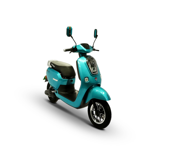 Okinawa Lite Electric Scooter | Lite | 60 km | 25kmph | 4-5 hour charging | 3 Year Warranty - BLUE-M00000002123