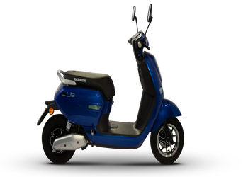 Okinawa Lite Electric Scooter | Lite | 60 km | 25kmph | 4-5 hour charging | 3 Year Warranty - BLUE