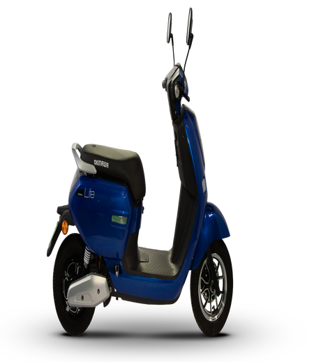 Okinawa Lite Electric Scooter | Lite | 60 km | 25kmph | 4-5 hour charging | 3 Year Warranty - BLUE