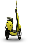 Okinawa Lite Electric Scooter | Lite | 60 km | 25kmph | 4-5 hour charging | 3 Year Warranty - YELLOW-M00000002121