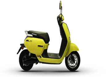 Okinawa Lite Electric Scooter | Lite | 60 km | 25kmph | 4-5 hour charging | 3 Year Warranty - YELLOW