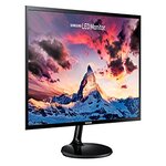 Samsung 27 inch (68.6 cm) LED Backlit Computer Monitor - Full HD, Super Slim AH-IPS Panel with VGA, HDMI Ports - LS27F350FHWXXL (Black)