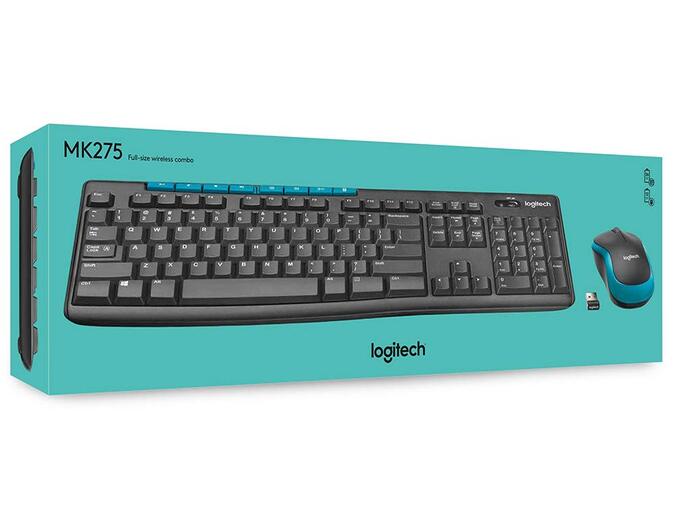 Logitech MK275 Wireless Keyboard and Mouse Combo