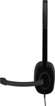 Logitech H151 Wired Headset  (Black, On the Ear)