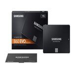 Samsung 860 EVO 1TB SATA 2.5" Internal Solid State Drive (SSD) (MZ-76E1T0)