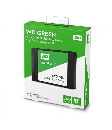 Western Digital WD Green 240 GB 2.5 inch SATA III Internal Solid State Drive (WDS240G2G0A)