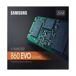 Samsung 860 EVO 250GB SATA M.2 (2280) Internal Solid State Drive (SSD) (MZ-N6E250)