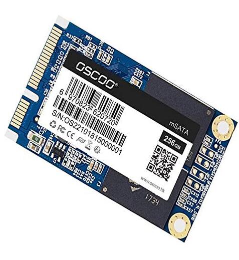 Oscoo Internal Solid State Drive mSATA SSD 256GB