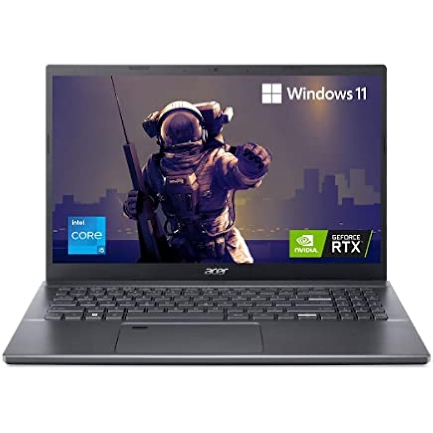 Acer Aspire 5 Gaming Intel Core i5 12th gen (12-Cores) (8 GB/512 GB SSD/Windows 11 Home/4 GB Graphics/NVIDIA GeForce RTX 2050) A515-57G/ Gaming Laptop (15.6 inch, Steel Gray 1.8 Kg