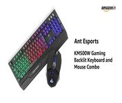 Ant Esports MK1200 Mini Wired Mechanical Gaming Keyboard with RGB Backlit Lighting and 60 Compact Form Factor - Red Switch-M00000001325