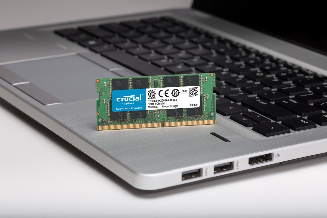 Crucial RAM 4GB DDR4 2666 MHz CL19 Laptop Memory CT4G4SFS8266