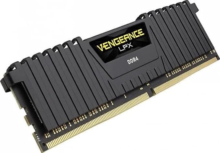 Corsair Vengeance LPX 8GB (1x8GB) DDR4 3200MHZ C16 Desktop RAM (Black)