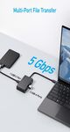 Anker USB C Hub, 332 USB-C Hub (5-in-1, 4K HDMI) with 100W Power Delivery, 4K@30Hz HDMI Display, 5Gbps USB-C and USB-A Data Ports for MacBook, iPad, Lenovo, Dell, HP Laptops, and More (Black)