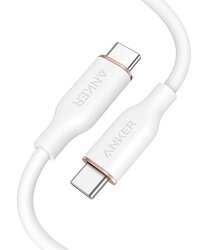 Anker Cable PowerLine III Flow USB-C to USB-C (6 ft. Flow) White  A8553H21