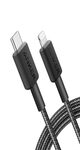 Anker Cable 322 USB-C to Lightning (6 ft. Braided) Black-A81B6H11-M00000001505