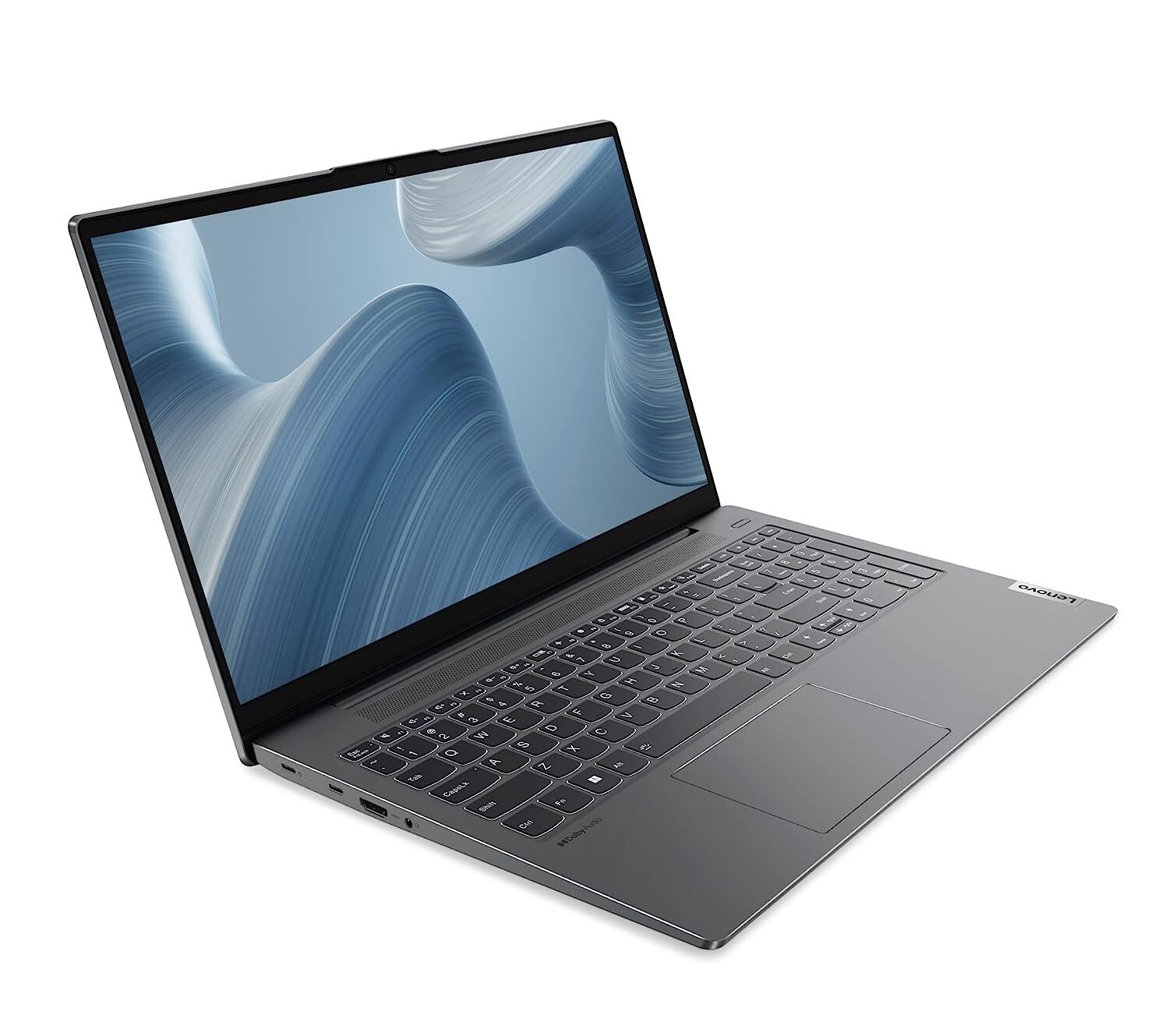 Lenovo IdeaPad Slim 5 Intel Core i5 12th Gen 15.6"(39.62cm) FHD IPS Laptop (16GB/512GB SSD/Win 11/Office 2021/Backlit KB/Fingerprint/FHD Camera/Alexa/3 Month Game Pass/Storm Grey/1.85Kg), 82SF004WIN