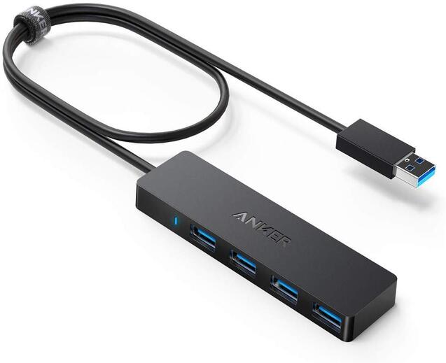 Anker Ultra Slim - hub - 4 ports-M00000001554