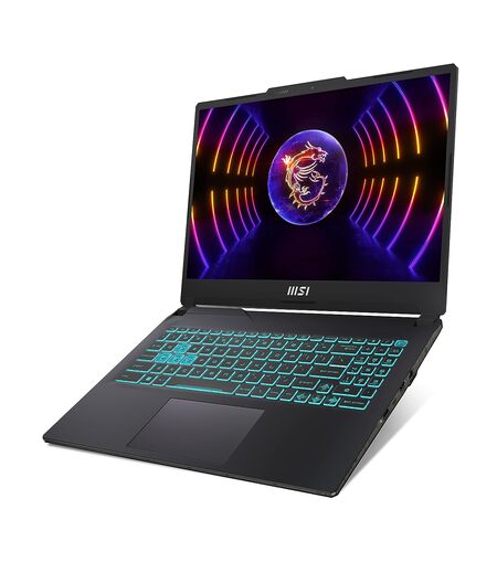 MSI Cyborg 15, Intel 12th Gen. i5-12450H, 40CM FHD 144Hz Gaming Laptop (16GB/512GB NVMe SSD/Windows 11 Home/Nvidia GeForce RTX 2050, GDDR6 4GB/Black/1.98Kg), A12UCX-264IN