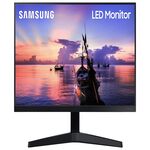 Samsung 22-inch(54.62cm) FHD Monitor, IPS, 75 Hz, Bezel Less Design, AMD FreeSync, Flicker Free, HDMI, D-sub, (LF22T350FHWXXL, Dark Blue Gray)