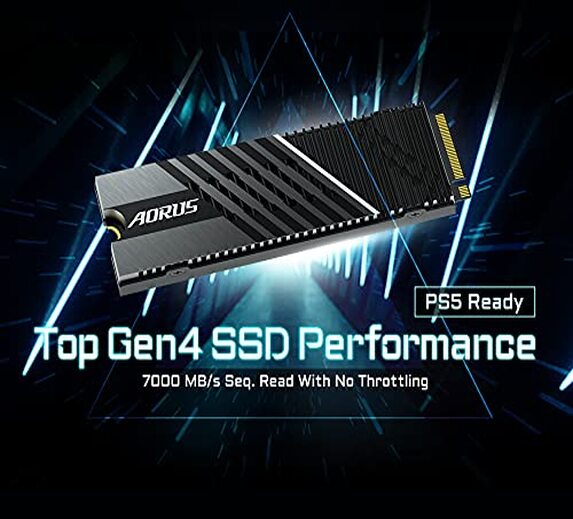 AORUS GP-AG70S1TB Gen4 7000s SSD 1TB