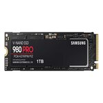 Samsung 980 PRO 1TB Up to 7,000 MB/s PCIe 4.0 NVMe M.2 (2280) Internal Solid State Drive (SSD) (MZ-V8P1T0)