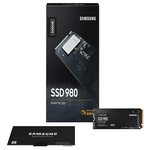 Samsung 980 500GB Up to 3,500 MB/s PCIe 3.0 NVMe M.2 (2280) Internal Solid State Drive (SSD) (MZ-V8V500)