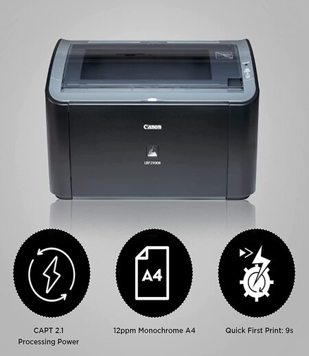 Canon Laser Shot LBP2900B Mono Printer, Windows and Linux Support