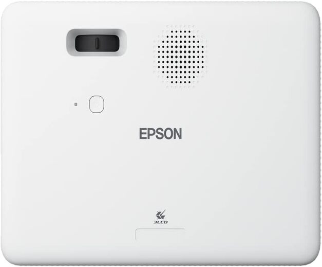 Epson EpiqVision Flex CO-W01 Portable Projector, 3-Chip 3LCD, Widescreen, 3,000 Lumens Color/White Brightness, 5 W Speaker, 300-Inch Home Entertainment and Work, Streaming Ready