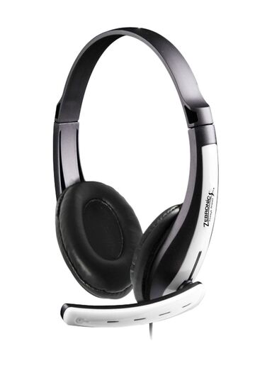 Zebronics Colt Headphone with Mic (Grey)