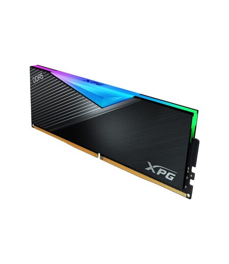 XPG Lancer DDR5 RGB 6000MHz 32GB (2x16GB) CL40-40-40 UDIMM 288-Pins Desktop SDRAM Memory RAM Kit with Black Heatsink (AX5U6000C4016G-DCLARBK)