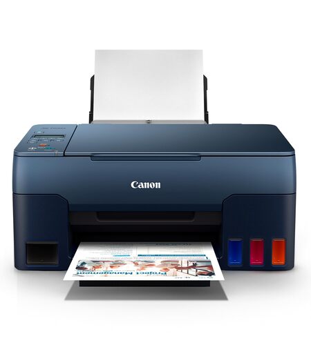 Canon PIXMA G2020 NV All in One (Print, Scan, Copy) Inktank Colour Printer (Black 6000 Prints & Colour 7700 Prints) for High Volume Office/Home Printing. (Print Speed- Black 9.1 ipm, Colour 5.0 ipm)