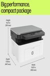 HP Laserjet 1188a Laser Monochrome Print, Scan, Copy with USB Connectivity, Compact Design, Fast Printing