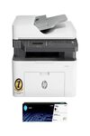 HP Laserjet 1188fnw Monochrome Compact Wi-Fi Printer with Automatic Document Feeder, Network Support for Reliable, Fast Printing (Print, Copy, Scan, Fax)