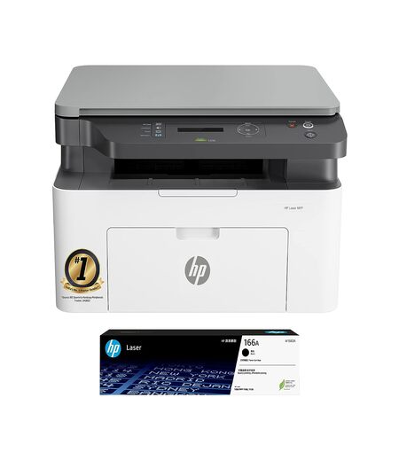 HP Laserjet 1188w Compact Monochrome Multifunction Printer with Direct Wi-Fi (Print, Scan, Copy)