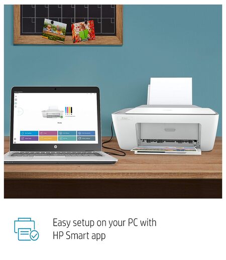 HP Deskjet Ink Advantage 2338 Printer, Scanner and Copier for Home for Home for Dependable Printing and scanning, Simple Setup for Everyday Usage, Ideal for Home.