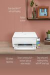 HP Ink Advantage 6075 WiFi Colour Printer, Scanner and Copier for Home/Small Office, Dual Band WiFi, Duplex Printing (Automatic Double-Sided Print).