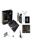 ASUS B550 TUF Gaming B550-PLUS WiFi II AMD AM4 (3rd Gen Ryzen ¢) ATX Gaming Motherboard (PCIe 4.0, WiFi 6, 2.5Gb LAN, BIOS Flashback, USB 3.2 Gen 2, Addressable Gen 2 RGB Header and Aura Sync)