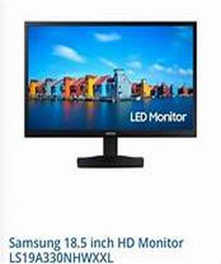 SAMSUNG 19 inch HD VA Panel Monitor (LS19A330NHWXXL)