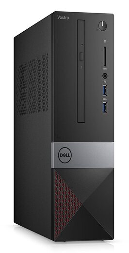 Dell Desktop Vostro 3470 Core i3-9100, 4 GB DDR4, 1 TB, Win10+MS Office 18.5" ,  E1916HV-M000000000339 www.mysocially.com